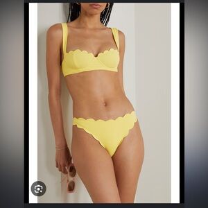 NWOT Marysia North Bikini Top in Limoncello XS Sold Out!